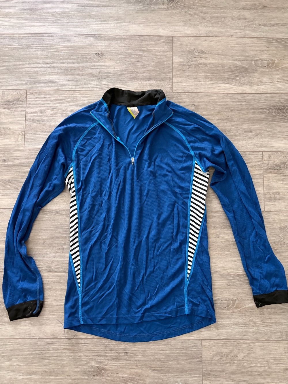 Helly Hansen Blue Quarter-Zip Performance Pullover